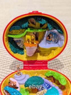 100% Complete Vintage Bluebird Disney Polly Pocket 1996 The Lion King Playcase