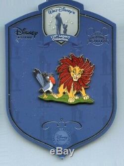 110th Walt Disney Legacy Zazu Simba Just Can't Wait to Be Lion King LE 250 Pin