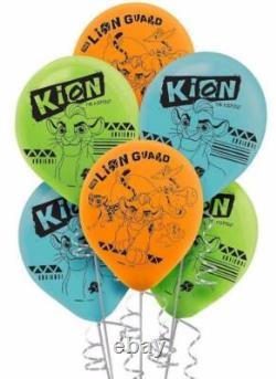 12 Disney Lion Guard Birthday Party Decorations Latex Balloons Bag Fillers