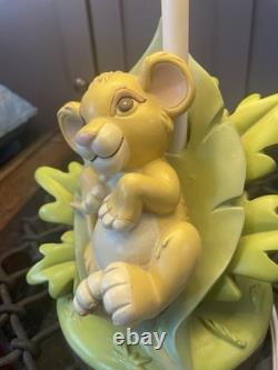 16 Vintage America Exclusive 1994 Disney Lion King Simba Nursery Lamp Rare