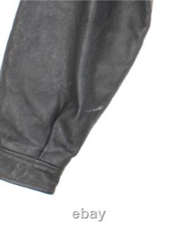 1994 Disney Lion King Leather Jacket 90s Black Rare Vintage (Size L)