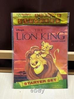 1994 Disney? Lion King Panini? Sealed Starter Set Album VTG