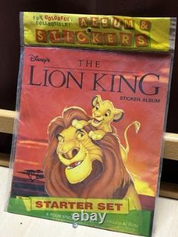 1994 Disney? Lion King Panini? Sealed Starter Set Album VTG
