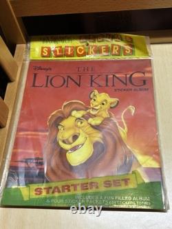 1994 Disney? Lion King Panini? Sealed Starter Set Album VTG