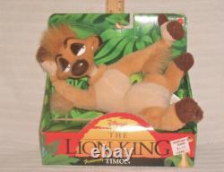 1994 Disney Lion King Plush Set Complete Collection Of 5