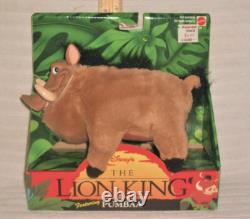 1994 Disney Lion King Plush Set Complete Collection Of 5