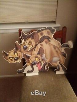 1994 Disney THE LION KING Movie Theater Lobby Standee Display Cutouts SET OF 4