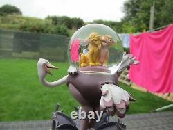 1994 Disney The Lion King I Can't Wait To Be King Large Snowglobe #29958