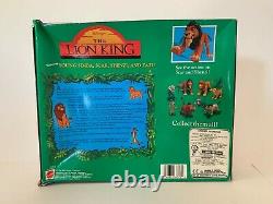 1994 Mattel Disney The Lion King Collectible Figures Set of 10 Circle of Friends
