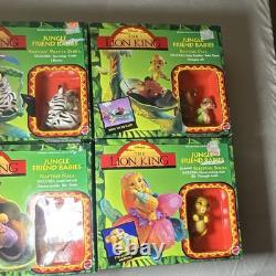 1994 Mattel Disney The Lion King Jungle Friend Babies Figures Lot of 6