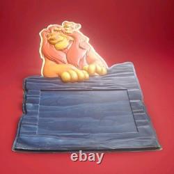 1994 THE LION KING Walt Disney Orig BURGER KING Large VACUFORM SIGN DISPLAY