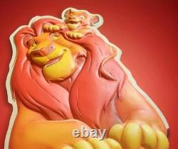 1994 THE LION KING Walt Disney Orig BURGER KING Large VACUFORM SIGN DISPLAY