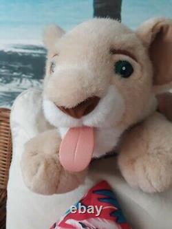 1998 Mattel Lion King Simba's Pride Nala Loving Licks Soft Plush Stuffed Toy