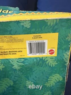 1998 Rare Disney The Lion King Simba's Family Pride 9 Plush In Box Nala Kiara