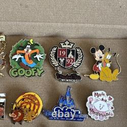 20 Disney Pins Pirates Goofy Pluto Lion King Marie Winnie the Pooh Piglet Chip