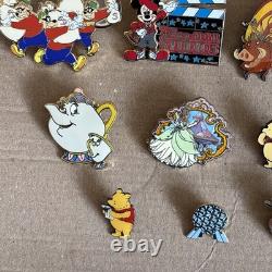 20 Disney Pins Pirates Goofy Pluto Lion King Marie Winnie the Pooh Piglet Chip