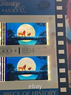 2003 Upper Deck Disney Treasures Reel Piece #PH10 Lion King Cant Wait to be King