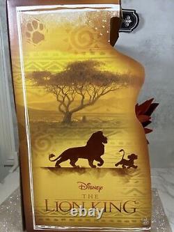 2018' Disney S Exclusive The Lion King SIMBA Plush 12 Ld Ed Of 3500. New OG Box