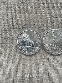 2019 2020 2021 Niue Disney The Lion King Lot Of 3 1 oz Silver Coins in Caps #1
