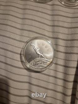 2020 Niue 1oz $2 Disney Lion King Circle of Life 25th Anniversary Silver Coin