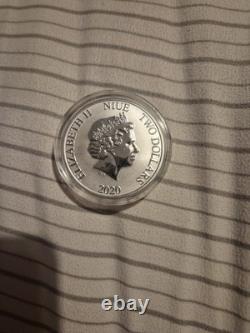 2020 Niue 1oz $2 Disney Lion King Circle of Life 25th Anniversary Silver Coin