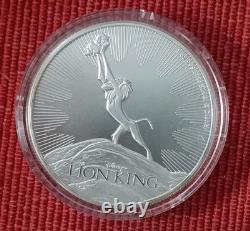 2020 Niue 1oz $2 Disney Lion King Circle of Life 25th Anniversary Silver Coin#93