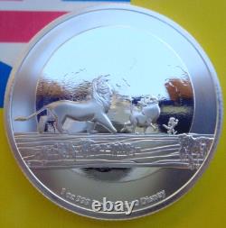 2021 Niue Lion King HAKUNA MATATA Disney $2 BU silver coin. 999 fine silver