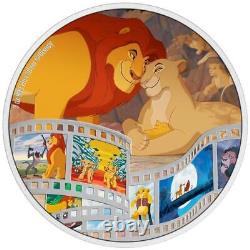 2022 Disney Cinema Masterpieces The Lion King 3oz Silver NEW