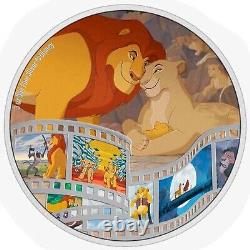 2022 Niue S$10 Disney Lion King Cinema Masterpieces 3 Oz FR NGC PF70 UC OGP COA