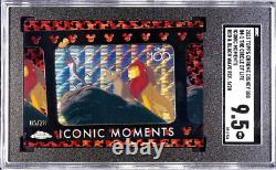 2023 Topps Chrome Disney Iconic Moments IM 1 LION KING Red & Black Wave SGC 9.5