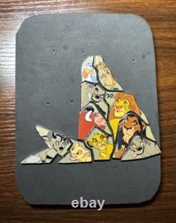 2024 Disney Parks Lion King 30th Anniversary Puzzle Mystery Pin Set COMPLETE