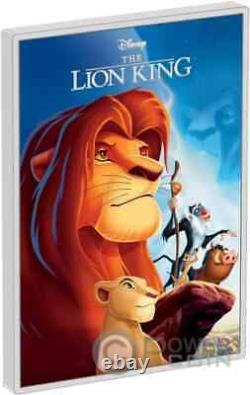 2024 Disney The Lion King 5oz Silver Collectible Poster Coin