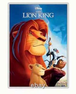 2024 Disney The Lion King 5oz Silver Collectible Poster Coin