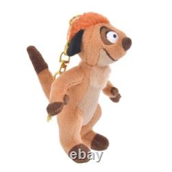 2024 LION KING 30th Disney Store JAPAN Plush Keychain Set of 5 Simba Scar Pumbaa