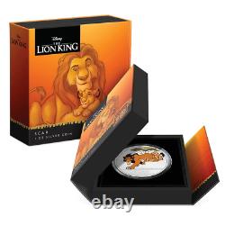 2024 Niue Disney The Lion King 30th Ann. Scar 1 oz Silver Proof Coin