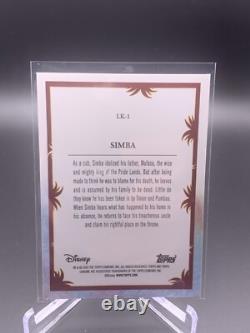 2024 Topps Chrome Disney Lion King Simba /25 30th Anniversary