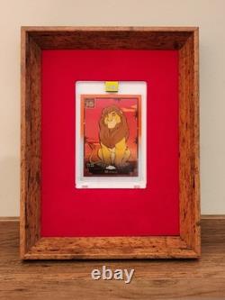 2024 Topps Chrome Disney MUFASA Lion King 30th Orange Refractor /25 (17/25)