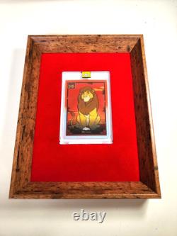 2024 Topps Chrome Disney MUFASA Lion King 30th Orange Refractor /25 (17/25)