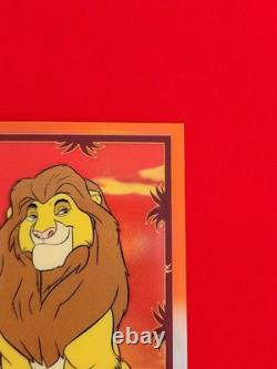 2024 Topps Chrome Disney MUFASA Lion King 30th Orange Refractor /25 (17/25)