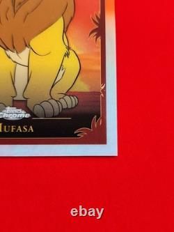 2024 Topps Chrome Disney MUFASA Lion King 30th Orange Refractor /25 (17/25)