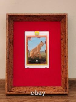 2024 Topps Chrome Disney NALA Lion King 30th Anniversary /30 (05/30) Framed