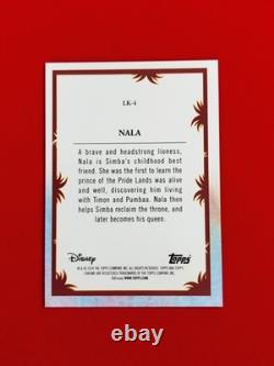2024 Topps Chrome Disney NALA Lion King 30th Anniversary /30 (05/30) Framed