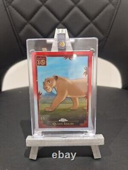 2024 Topps Chrome Disney Queen Sarabi /5 Red The Lion King Insert