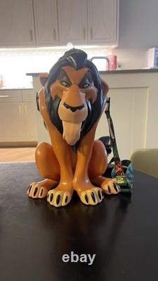 2026 Disney Parks Scar Popcorn Bucket Animal Kingdom Lion King Limited Edition