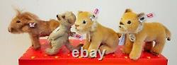354922 Disney's Lion King Miniature Mohair Limited Edition Set by Steiff