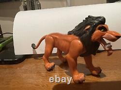 6 Vintage The Lion King Battle Action Figures 1994 Mattel Disney