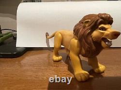 6 Vintage The Lion King Battle Action Figures 1994 Mattel Disney