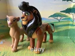 Adult Kovu & Kiara Custom Figures Lion King 2. Kovu Is Posable