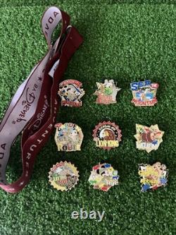 Adventures By Disney Africa Safari Tour 20 Year 9 Pin Set Lion King