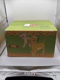 Applause 1990's Disney Lion King Gift Set PVC Figures Mufasa, Plushie Straws Mug